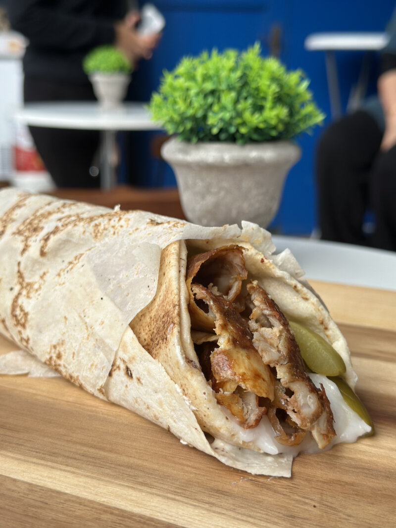 Shawarma klein aber fein